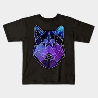 Galaxy Husky Kids T-Shirt